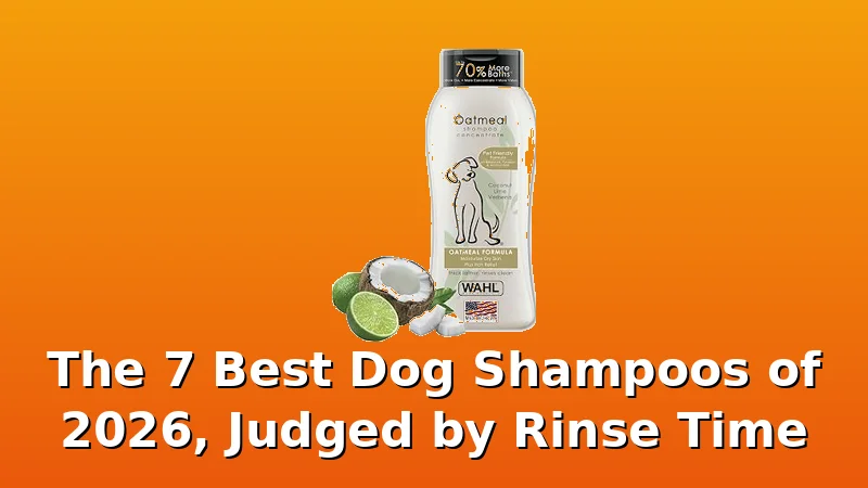 The 7 Best Dog Shampoos of 2026, Judged by Rinse Time - GroomCrest review with measurements and honest opinion
