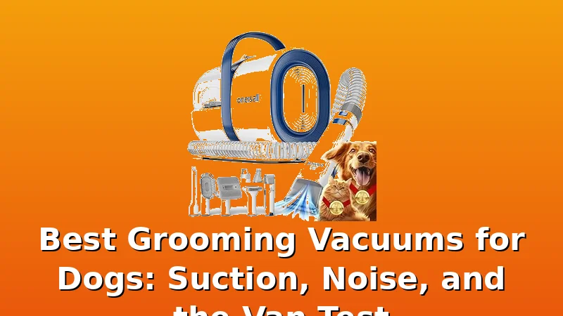 Best Grooming Vacuums for Dogs: Suction, Noise, and the Van Test - GroomCrest review with measurements and honest opinion