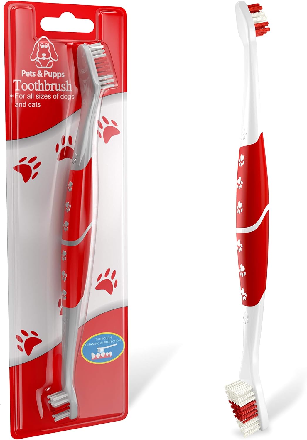 Pet Toothbrush with Soft Bristles (B08B7238H5)