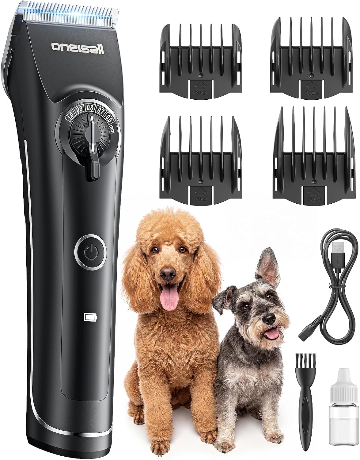 oneisall Dog Clippers for Grooming Thick Heavy Coats (B0BHSSKQM6)