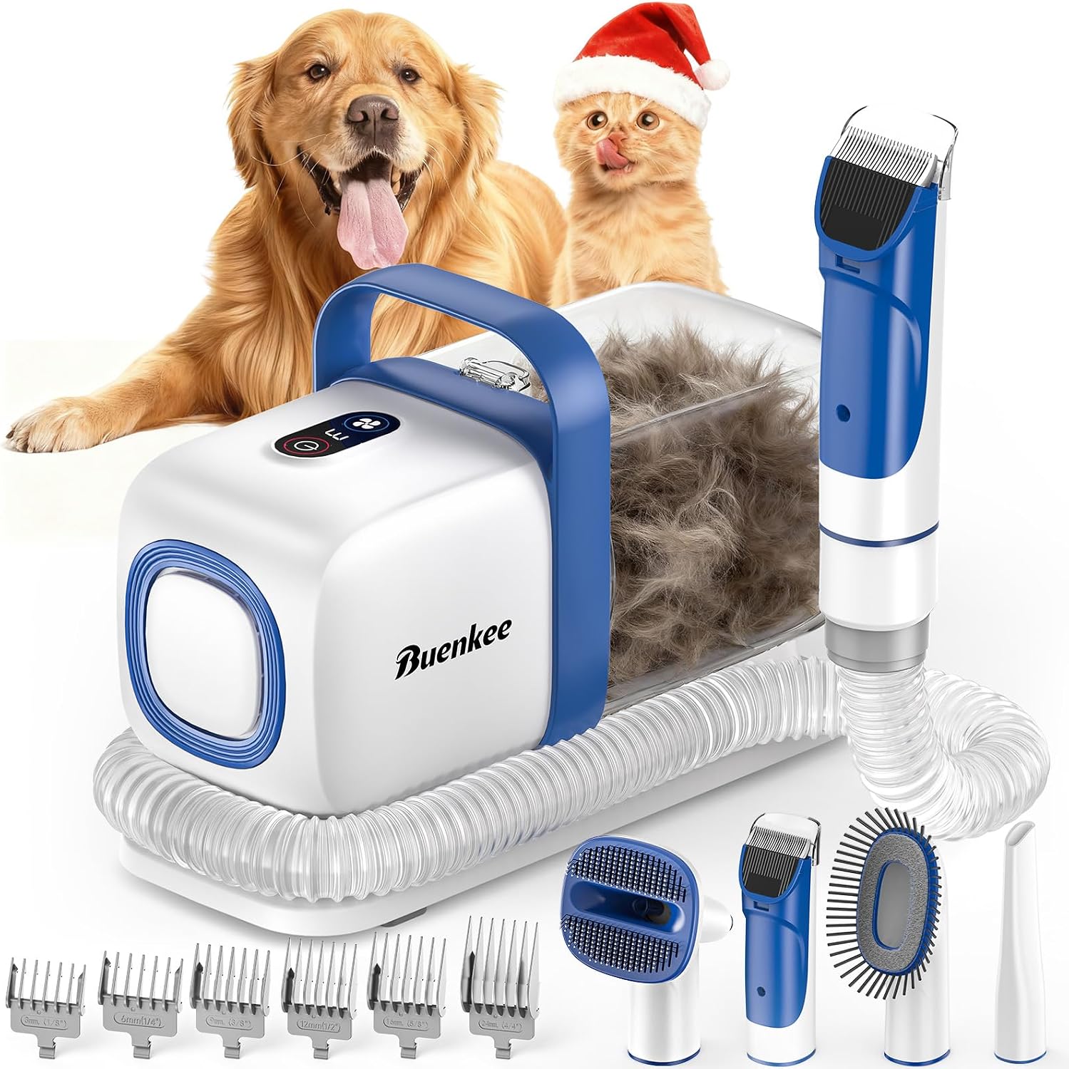Buenkee Dog Grooming Vacuum Kit (B0CQSYJ3CQ)