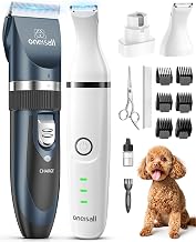 oneisall Dog Clippers and Paw Trimmer Grooming Kit