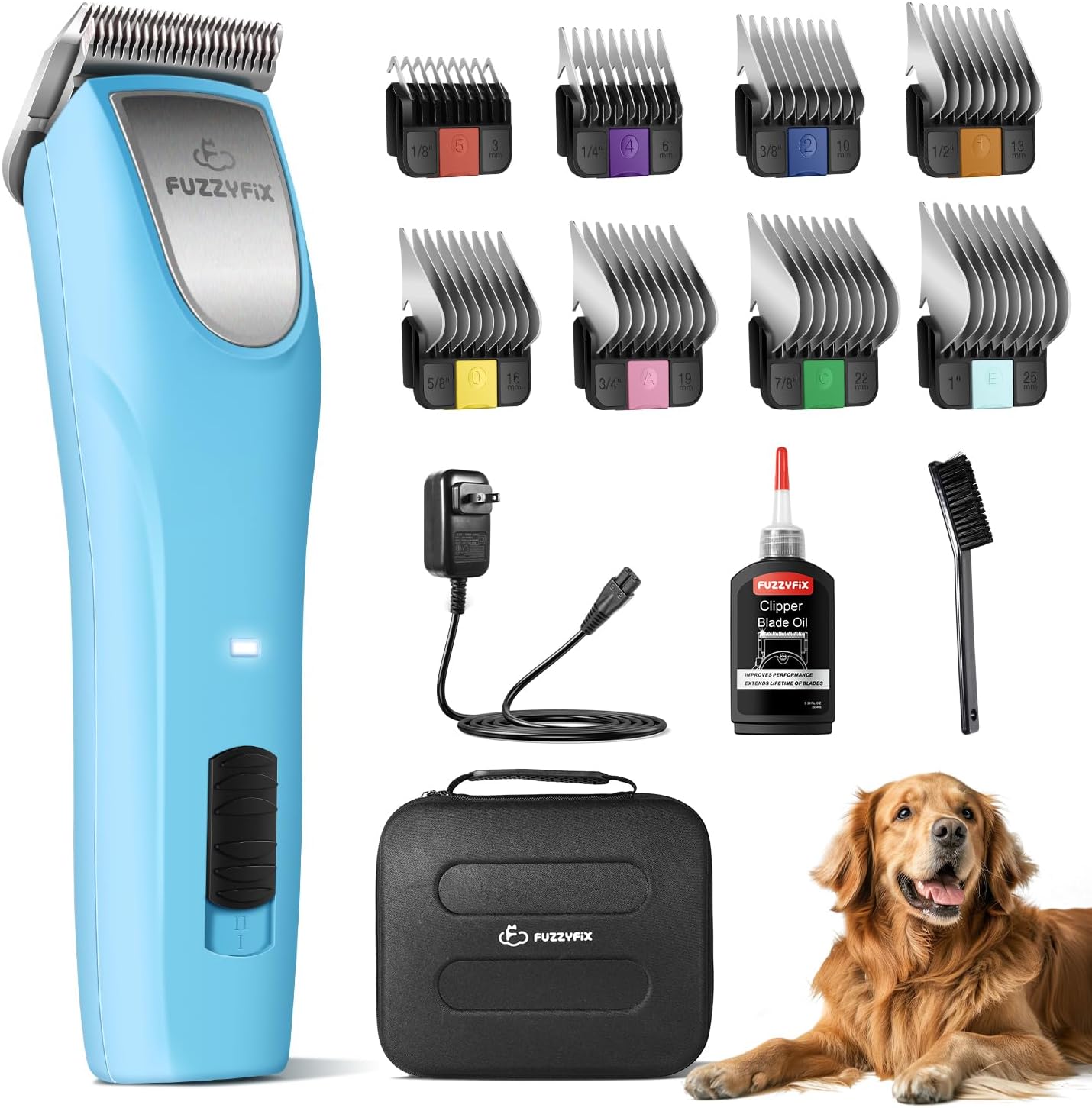 Professional Dog Clippers for Grooming Thick Curly Matted Coats (B0DDTP8NBQ)