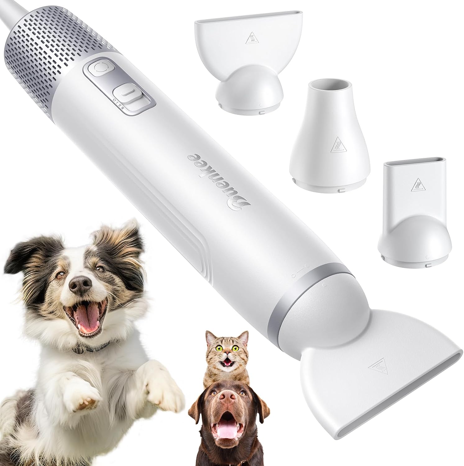 Buenkee Handheld Dog Dryer, 3HP High-Velocity Pet Hair Blower (B0DT14RNH5)