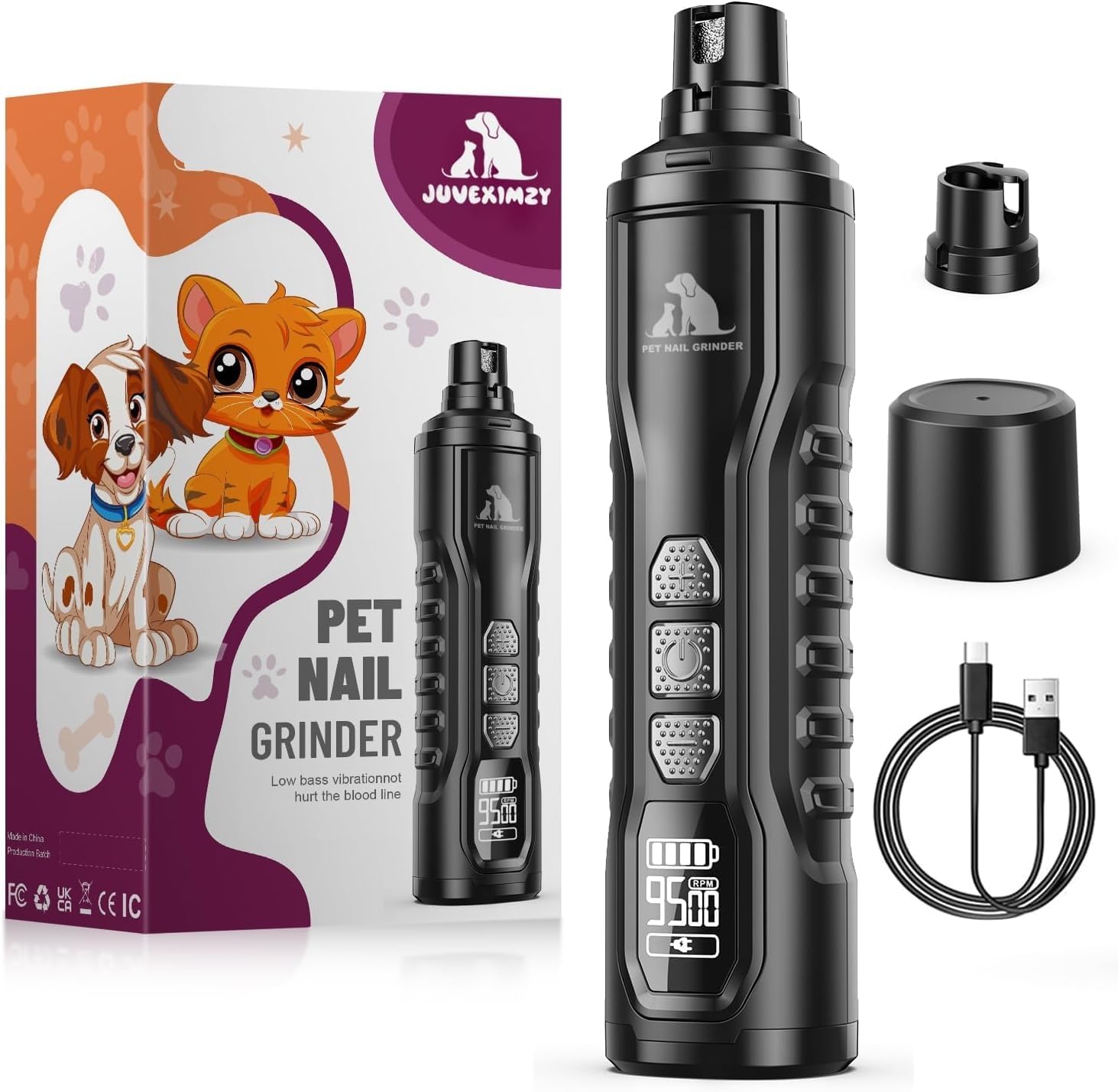 Electric Dog Nail Grinder 5-Speed (B0H1VM6B48)